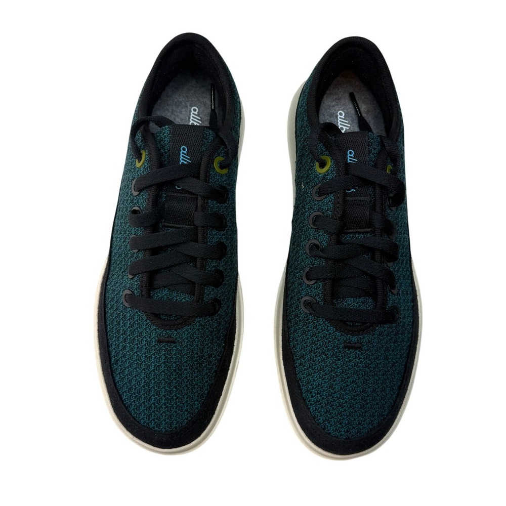 Allbirds Wool Tree Pipers 2 Teal Woven SweetFoam Sneakers Womens 9.5 NEW